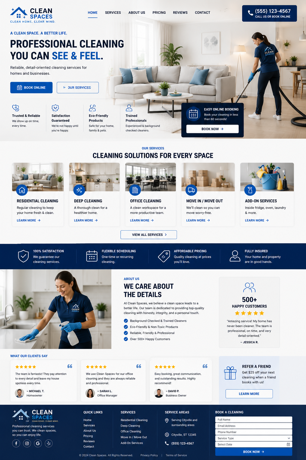 Clean Spaces